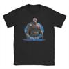 Herren Damen T-Shirt Kratos God of War Abenteuerspiel Vintage 100% Baumwolle T-Shirt Kurzarm T-Shirts Rundhals Oberteile Party