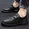 Leather shoes men's soft leather casual shoes autumn new soft sole soft surface men's soft leather shoes trend breathable men's shoes