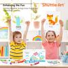 Shuttle Art Dot Marker Set of 10 For Kids Pens, Colors, 40ml, Water-Based, Washable,