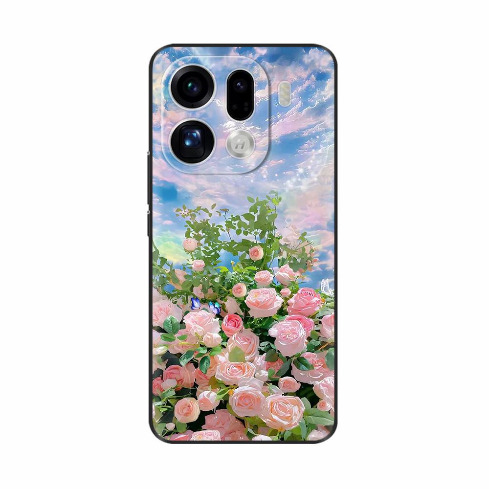 For OPPO Find X9 Pro Case X9Pro Soft Silicone TPU Protective Back Case For Oppo Find X9 Coque Shockproof TPU Phone Cover Funda