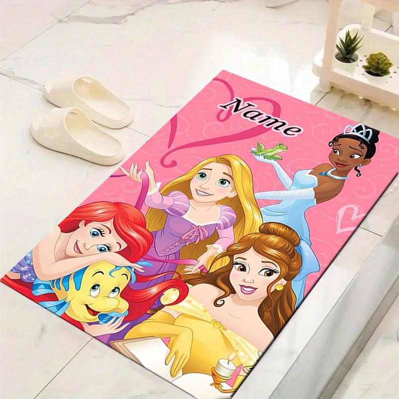Custom 1Pc Princesses Pink Fantasy Rug Office Carpet Indoor Outdoor Entrance Doormat Nonslip Soft And Comfortable Living Room D916218