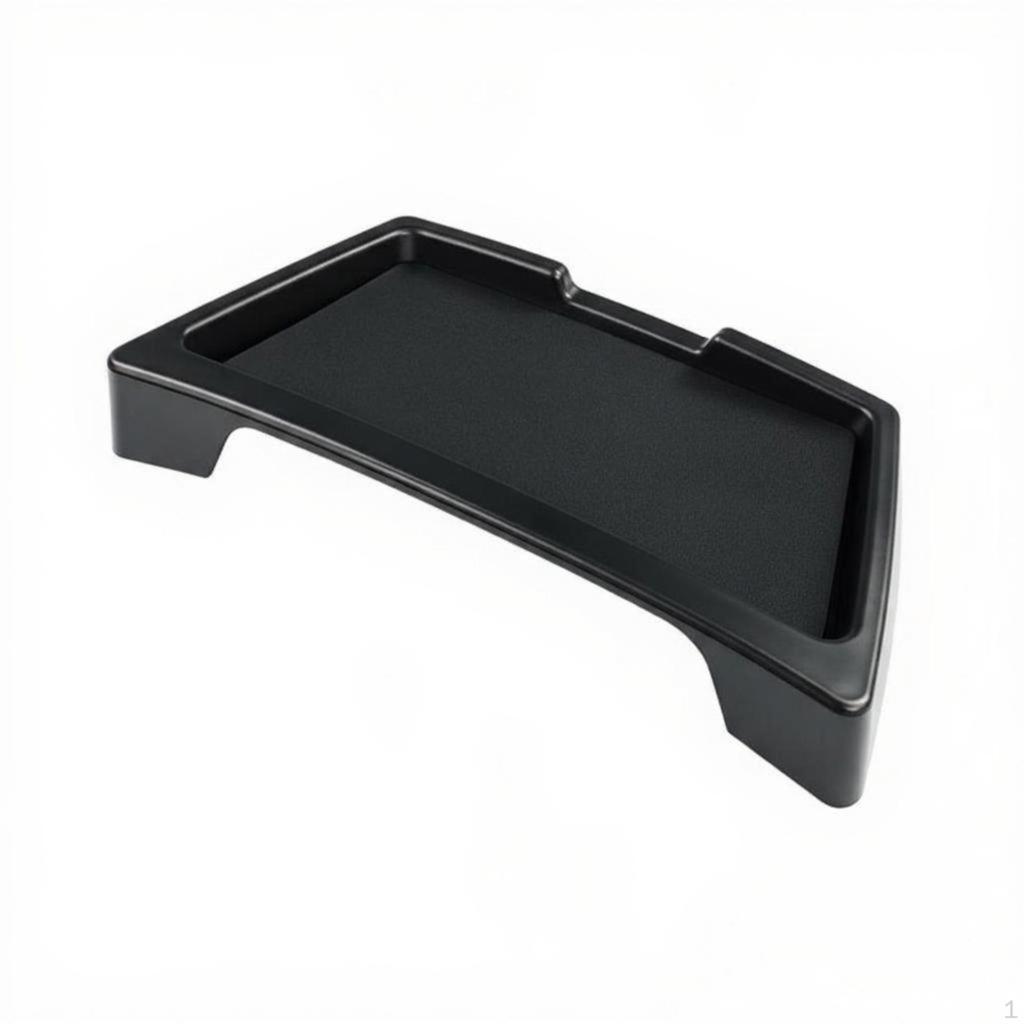 Center Console Organizer, Armrest Tray for 20232026 automobile SUV, sturdy ABS Black