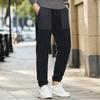 FAPAI Herren Fleece Winddichte Jogginghose mit geradem Bein