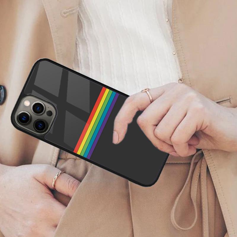 Gay Lesbian LGBT Rainbow Pride Magnetic Phone Case For APPLE iPhone 17 Air 16 14 13 12 Pro Max 15 Plus Wireless MagSafe Cover