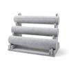 Watch Storage Stand, Suitable for Storing and Organizing Watches, Bracelets, and Necklaces Available in Colors: Black, Gray.