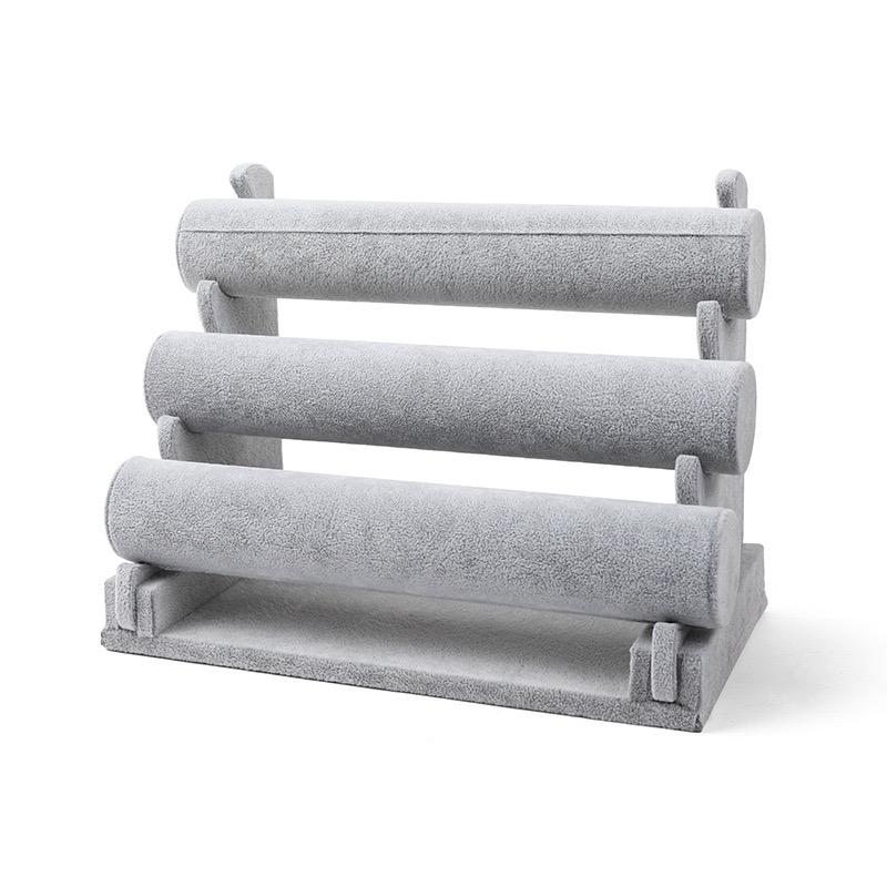 Watch Storage Stand, Suitable for Storing and Organizing Watches, Bracelets, and Necklaces Available in Colors: Black, Gray.