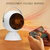 Heaters For Winter Desktop Heater Shaking Head Temperature Control Portable Desktop Mini Heater Fan Home Small Warmer Heating