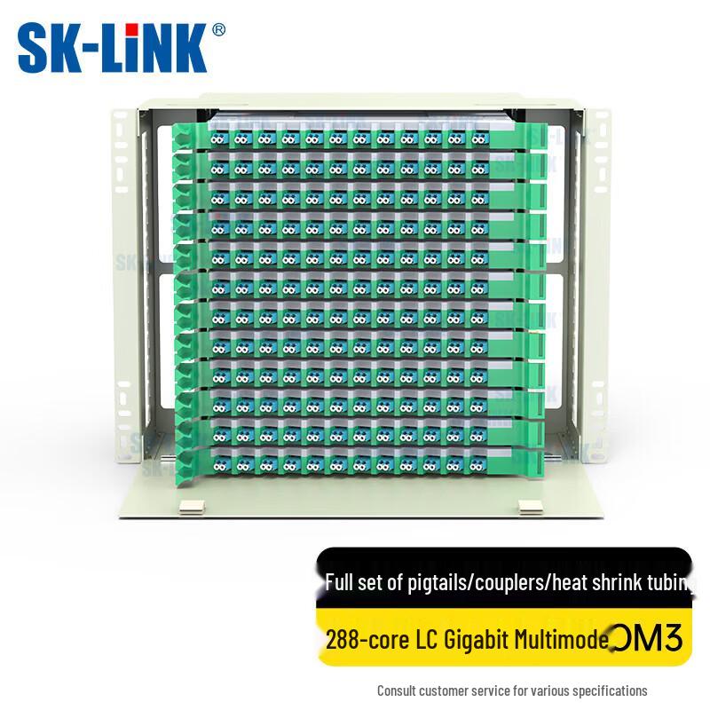 

SK-LINK 288-Core LC 10G OM3 Fiber Optic ODF Unit