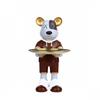 Resin Bear Figurine Decorative Ornament European Style Home Decor Living Room Bedroom Shelf Display
