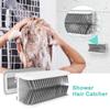 Shower Hair Catcher Wall Silicone Shower Hair Trap Adhesive Shower Hair Stopper Hair Catcher To Protect Drains From Blockage