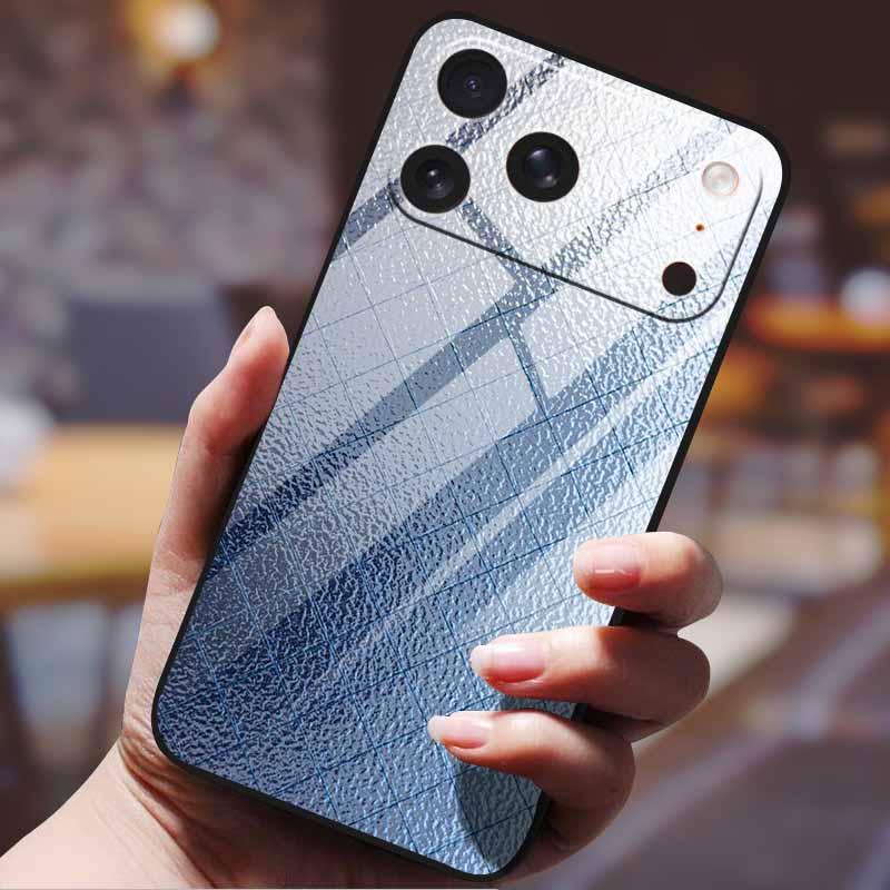 Phone Case for Iphone 17 Pro Max Iphone17 Air Tempered Glass Hard Back Cover Bumper 17pro Funda Cartoon Anime Fashion Pattern