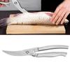 Stainless Steel Shears Scissors   Lock Heavy Duty High Hardness Thickening Scissors