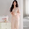 Pajamas Women'S Autumn And Winter Coral Fleece Thickened And Fleece Winter Island Fleece Loungewear Thin Fleece Spring And Autumn High-End Suit