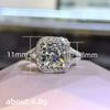 Ring Copper Zircon Luxury Ladies Wedding Engagement Ring Ring