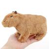 Simulation Fluffty Capybara Plush Stuffed Animals Toy Soft Dolls Real Life Capybara Dolls Kids Toys Peluche Christmas Gift 18cm