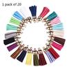 DIY Crafts Jewelry Earrings Bracelet Neckalce Making Materials Suede Tassels
