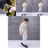 Child Boy Prince Costume With Luxurious Gold Flower Details Perfect For Fairytale Themed Events