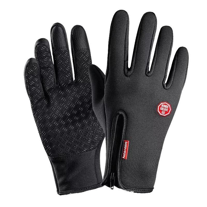 Motorcycle Riding Touch Screen Gloves All Refer To Autumn and Winter Waterproof and Windproof Ski Fleece Warm Gloves
