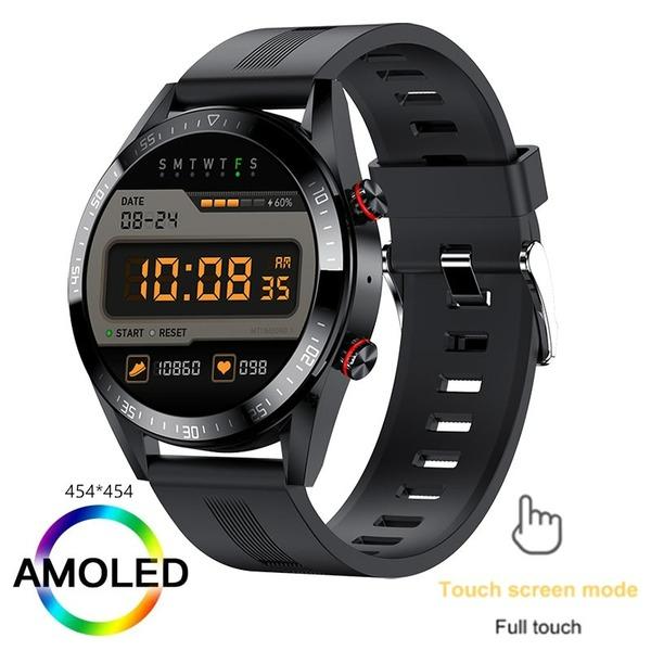 Screen Smart Watch Always Display The Time Bluetooth Call Local Music Smartwatch For Mens Android TWS Earphones