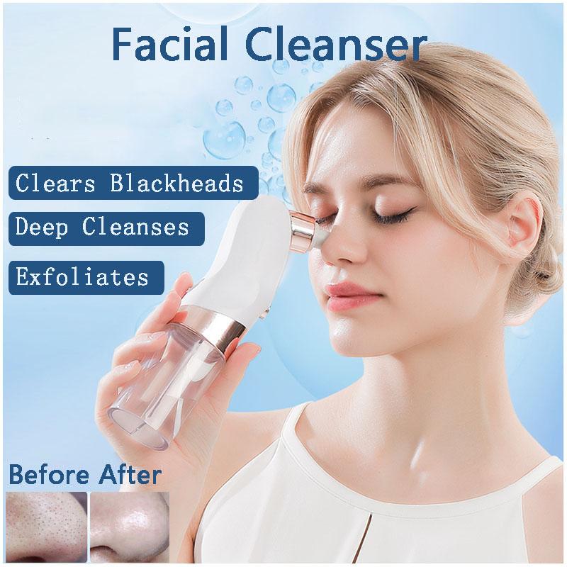 New Facial Cleanser  Nose Acne Remover  Face Pore Cleansing Tool  Powerful Adsorption Exfoliation  Deep Cleansing Beauty Tools