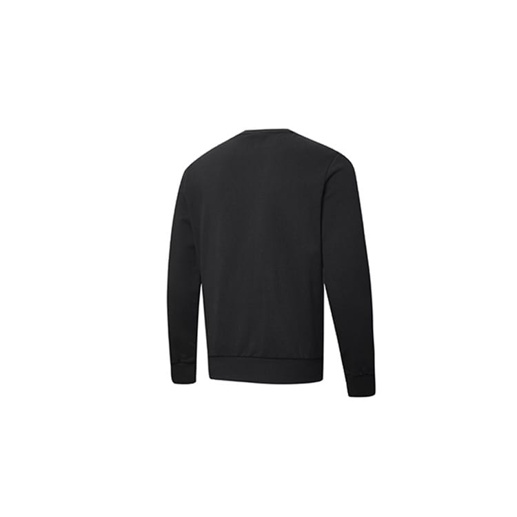 PUMA CLASSICS Sweatshirts Men's Black Crew Neck Moderate Regular 599296-01