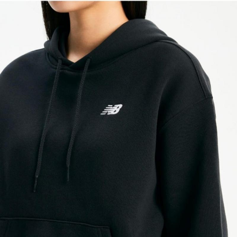 New Balance Hoodie Kqj Nbn0e2S102 19 Women S Small Logo Hoodie  Over Fit