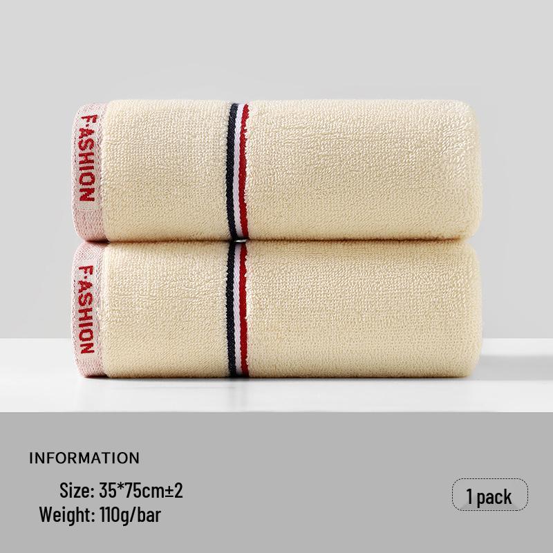 Pure Cotton Jacquard Washcloth: Thick, Absorbent Bath & Face Towel