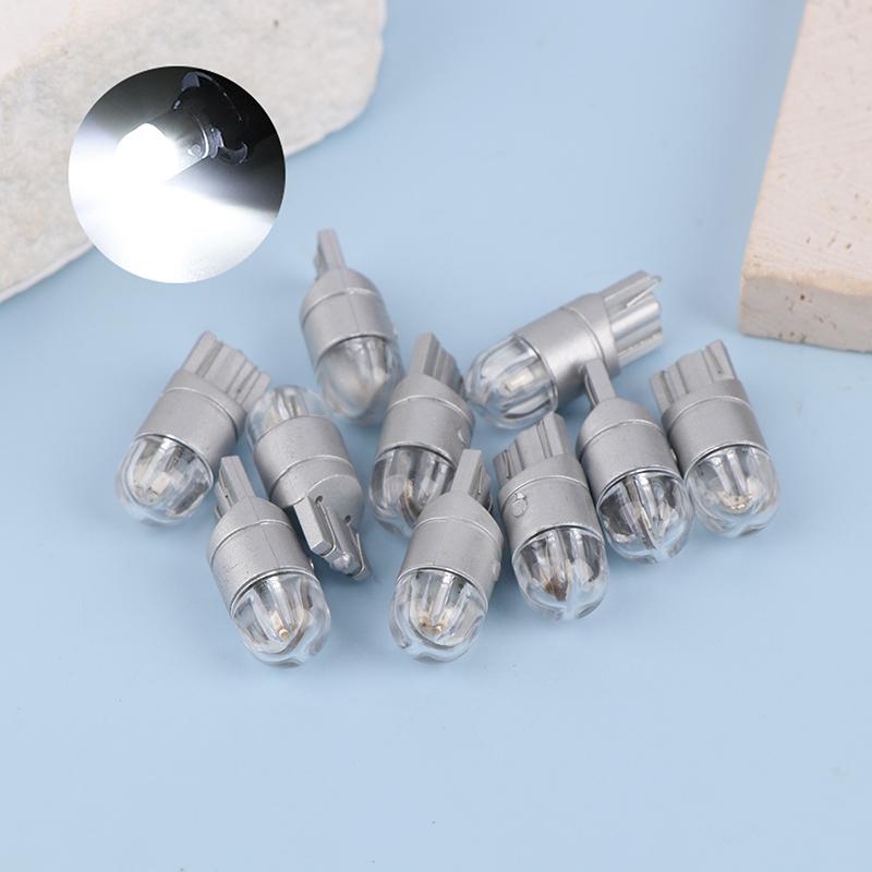 

10 шт. T10 2Smd 3030 W5W 194 168 світлодіодні лампи для читання номерного знака габаритні ліхтарі Drl бурштинові універсальні аксесуари для автомобільного освітлення A2