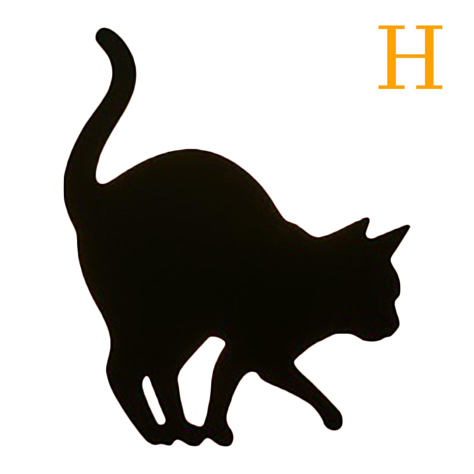 

Світлодіодна проекційна лампа Cat Wall Lamp 3D Sound Control Decoration Cat Lamp чорний