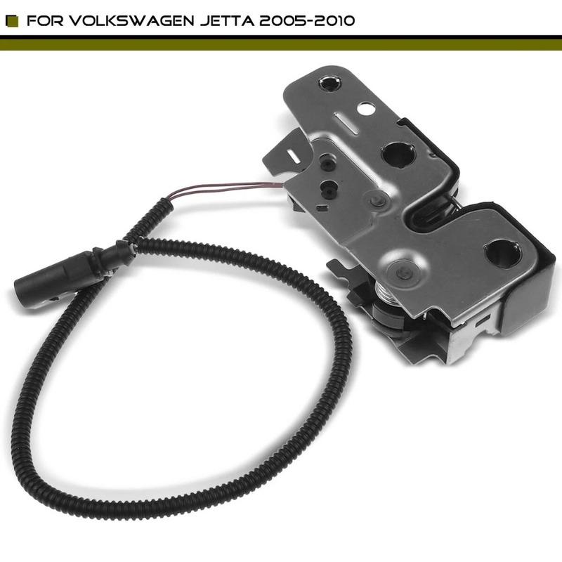 Front Hood Latch Lock Assembly 1K1823509E For Volkswagen Golf 2004-2009 Jetta 2005-2010 Tiguan 2008-2018 1K1823509ES