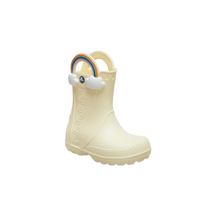 Crocs Eva Comfortable Low-Cut Childrens Boots Kids Boots Cream-Yellow 210026-76O
