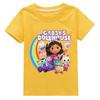2026 T-shirt da Ragazza La Casa delle Bambole Divertente Tema Anime Estiva per Ragazzi Cotone Moda Cartone Animato Casual T-shirt Girocollo Manica Corta