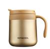 Stainless Steel Insulated Office Mug with Handle - Portable Coffee & Tea Cup for Men and Women