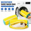 Durable Shoe Washing Machine Bag Anti‑Deformation Zipper for All Shoe Types Sneakers Casual Shoes Laundry Reusable Wash Bag