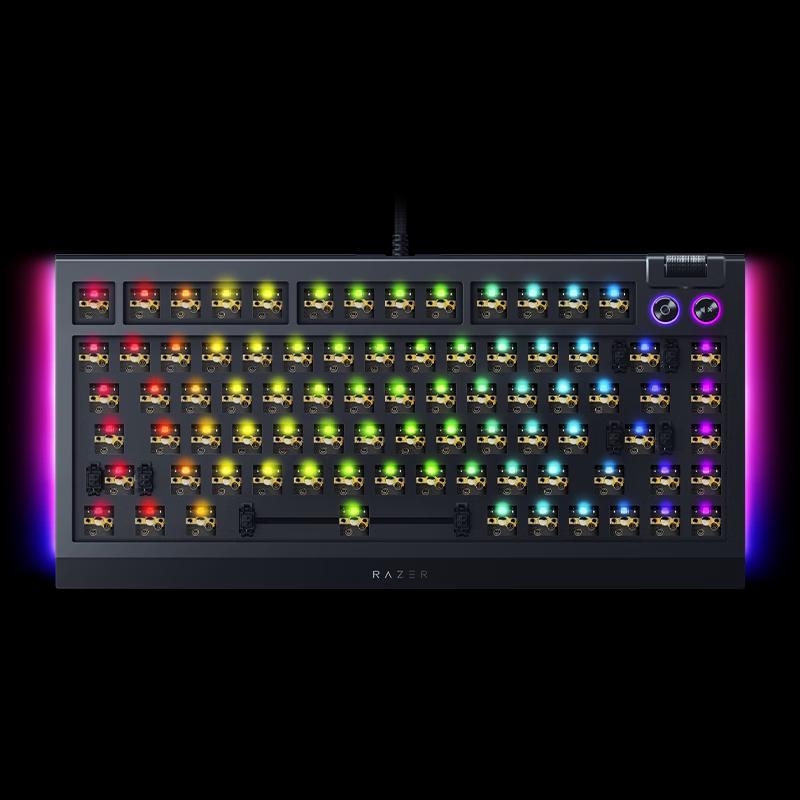 Razer BlackWidow V4 75% Customizable Mechanical Keyboard Kit