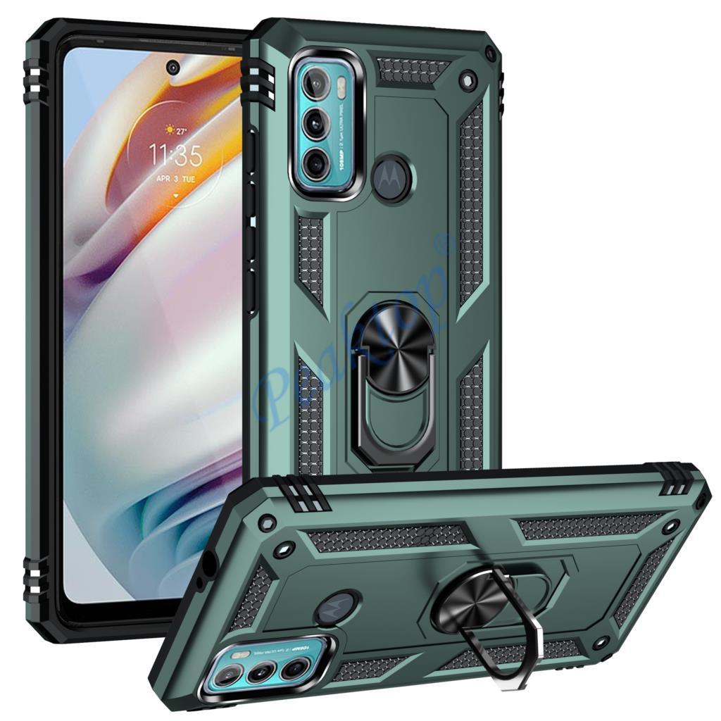 For Motorola Moto G60 Case Luxury Armor Rugged Military Shockproof Car Holder Magnet Phone Case for Moto G 60 Back Cover