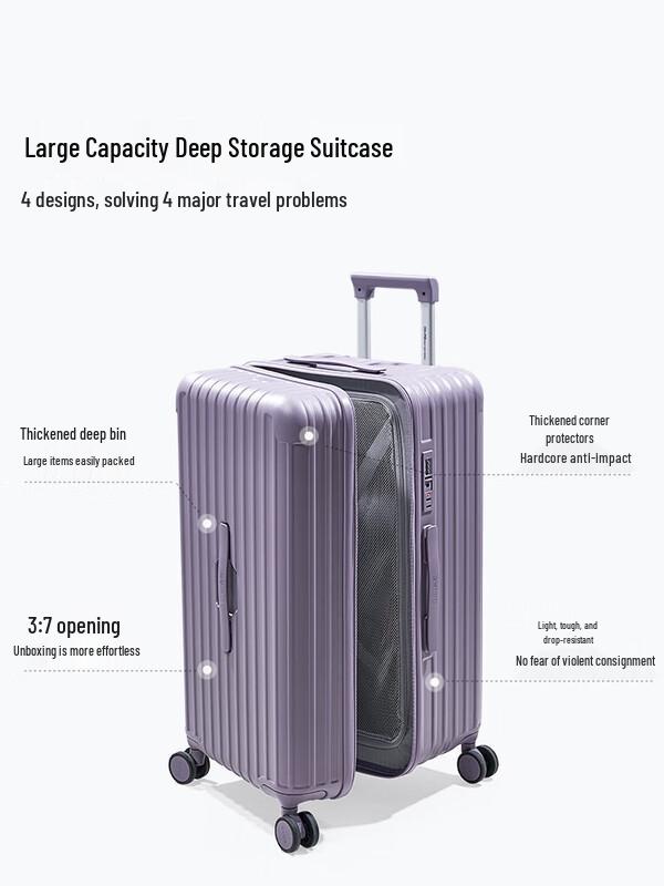 OIWAS 26-inch Hardside Spinner Suitcase