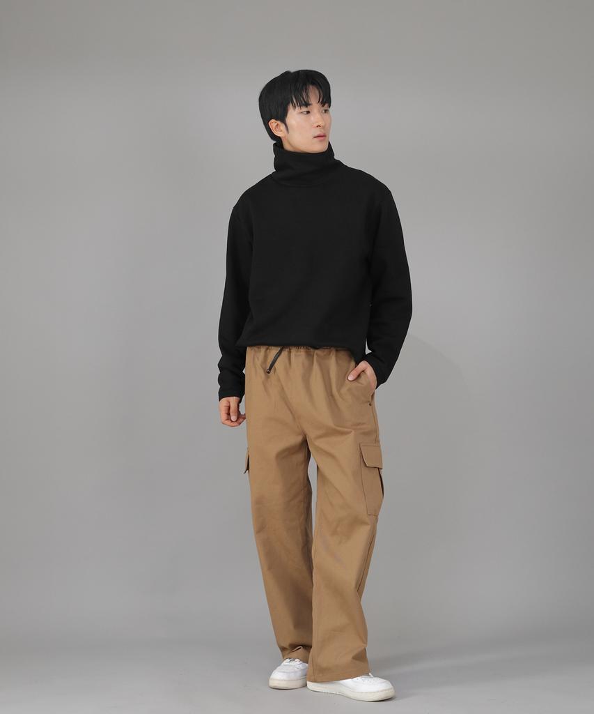 Seinteukeulu Rivet Fix Ex Wide Cargo Pants Rec-360 Camel