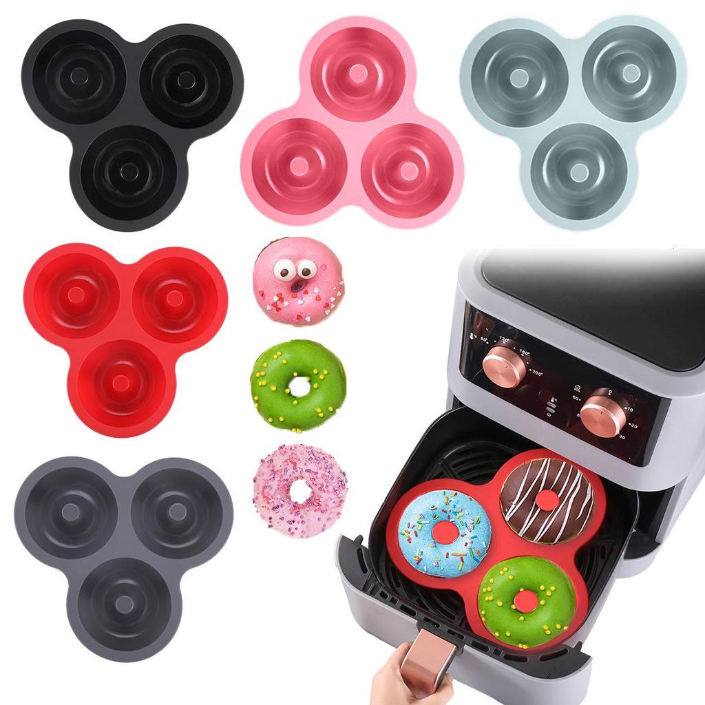 High-Temperature Resistant Silicone Donut Mold - Multifunctional and Easy Demolding