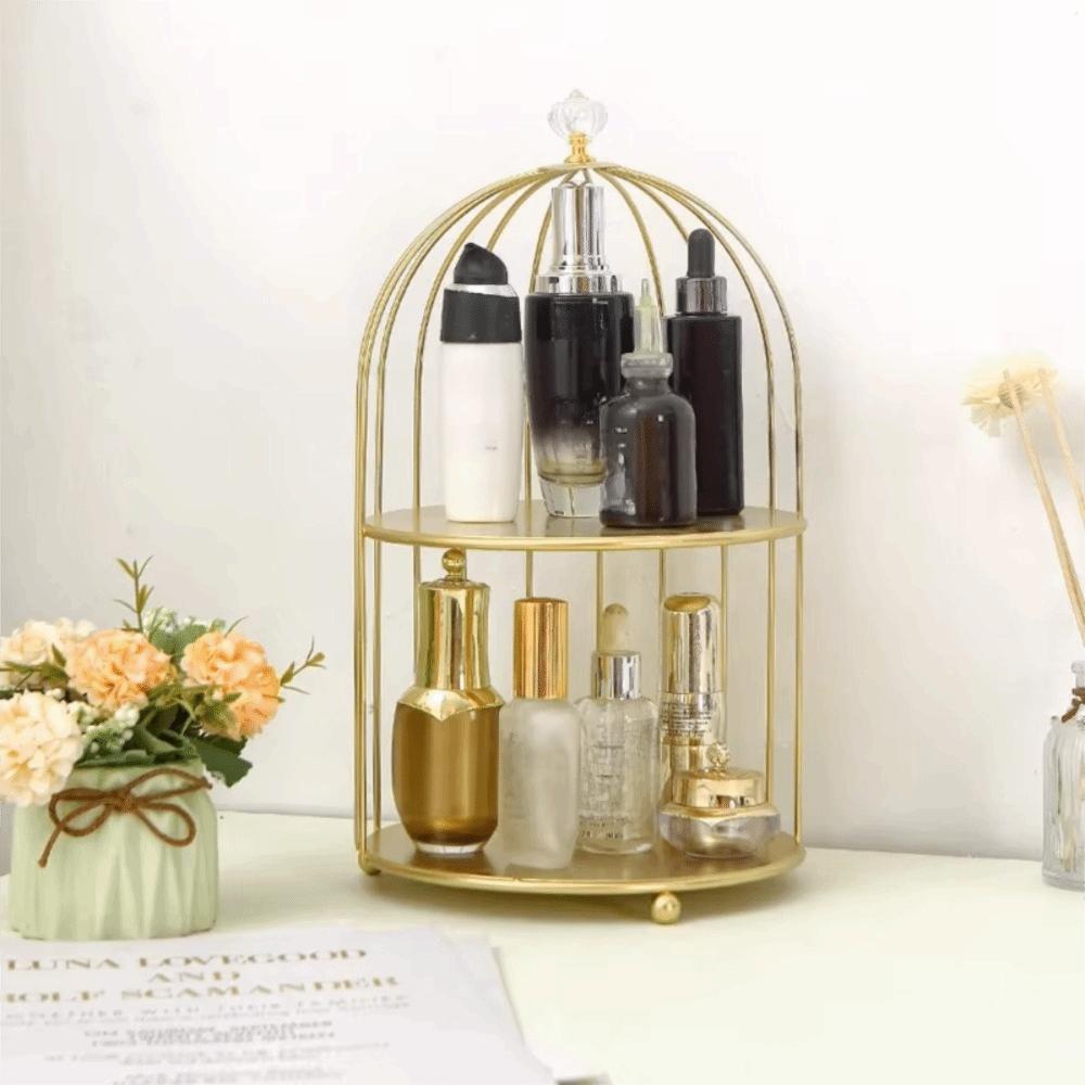 Easy to Clean Iron Storage Holder Cake Stands Desktop Display Stand  Bathroom