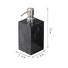 Marble Texture Soap Dispenser Hand Soap Liquid Dispenser 500ml Salon Dispenser Lotion Dispenser Bottle for Home Kitchen