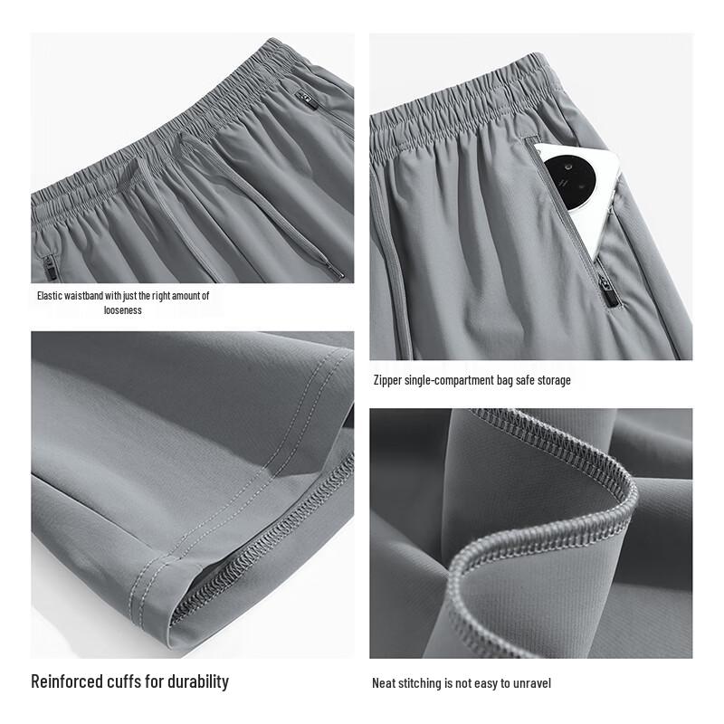 Warrior Men's Breathable Summer Athletic Shorts