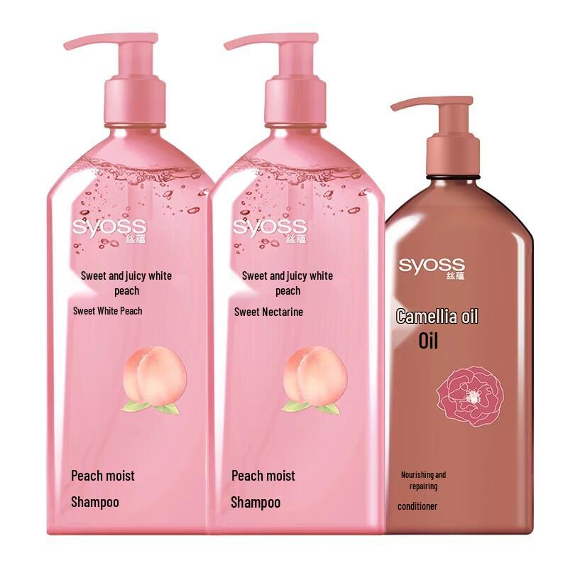 

Syoss Peach Blossom Shampoo & Nourishing Conditioner Set