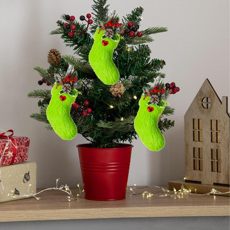Stocking For Christmas Festival Home Decor Christmas Stocking Decorations For Party Fireplace Mantel Classroom School Bedroom