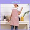 Stain Waterproof Resistant Hand Wiping Apron Sleeveless Adjustable Neck Strap