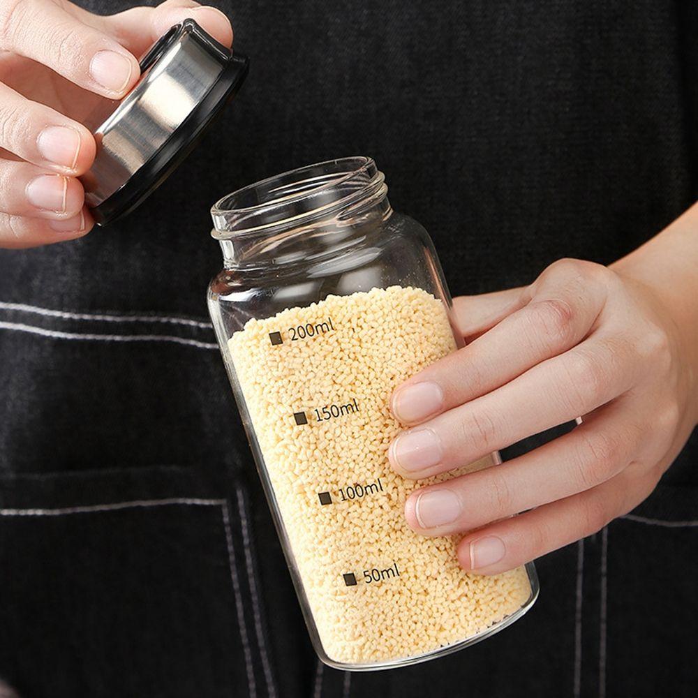 Spice Bottle Condiment Storage Kitchen Supplies Salt Jar Pepper Shake Spice Jars Seasoning Bottle