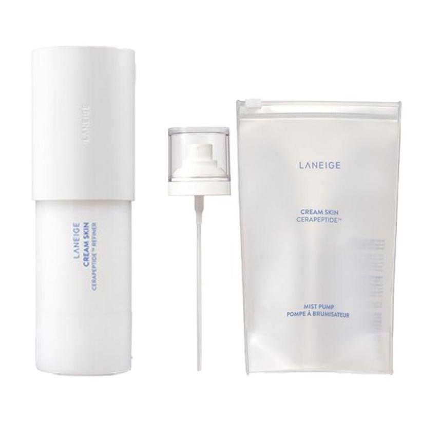 LANEIGE Cream Skin Cerapeptide , Zincpeptide (170ml, 50ml, Refill 130ml, Refill 170ml ) (15 Options)