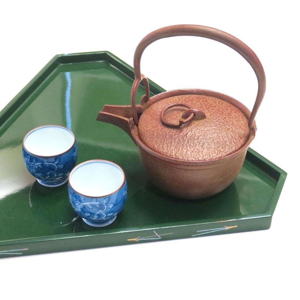 Takaoka Kobbervare Kita Shobei Kancha Tekanne, Rund, Rød, Kapasitet: Ca. 200ml, Takaoka Jerntekjele, Laget i Japan, Produktnummer 22092