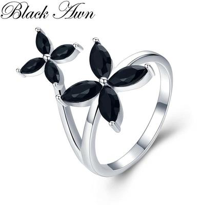 Black Stone Jewelry Classic Rings for Women