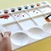 Color Palette with 20 Large Grids, Easy to Clean, Art Class Paint Tray